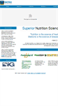 Mobile Screenshot of matrixnutritionllc.com